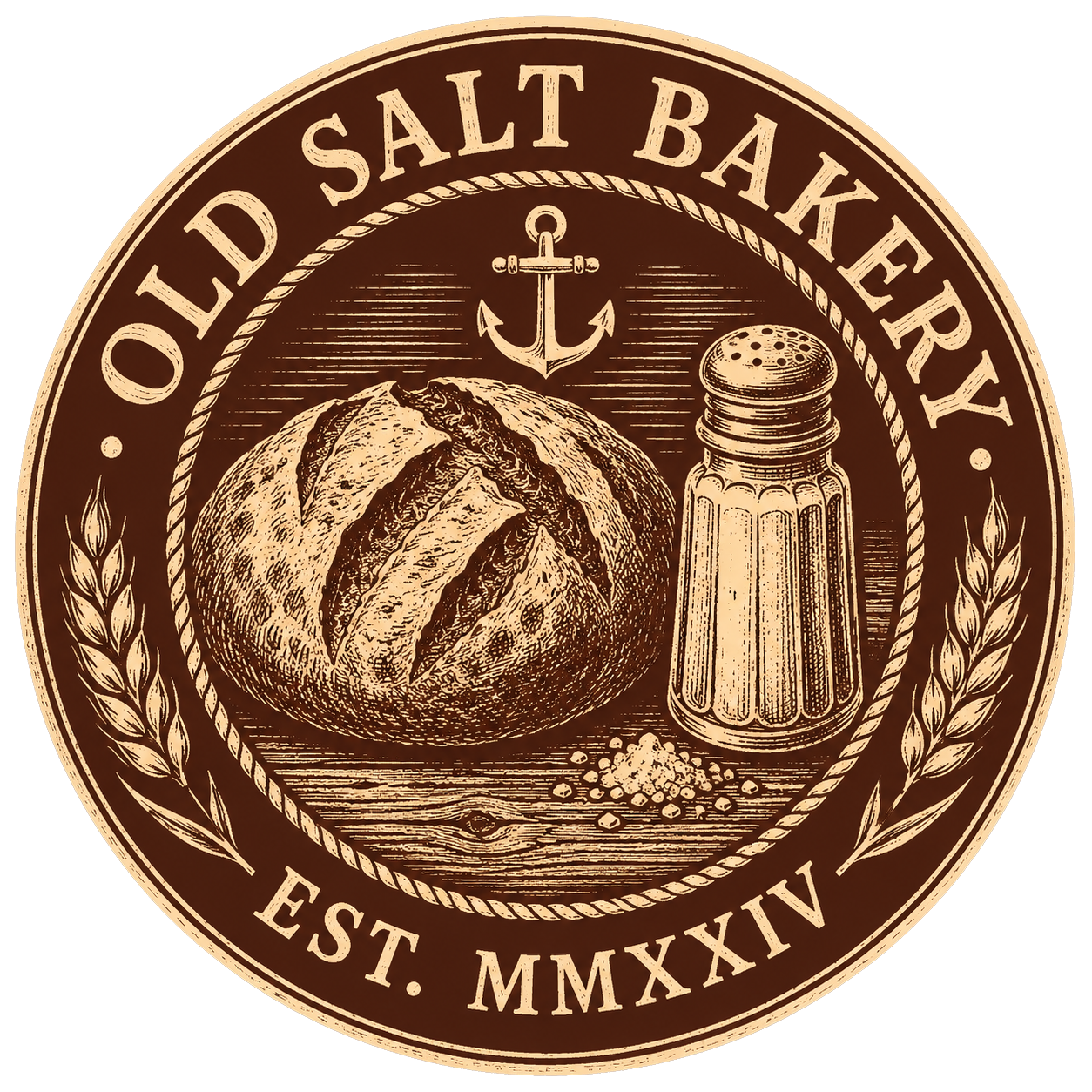 Old Salt Bakery seal — est. MMXXIV